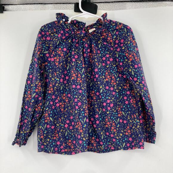 OshKosh B'gosh Other - Osh Kosh Bgosh Dark Floral Peasant Cotton Top Girls Size 5